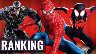 Von Müll bis Meisterwerk  Wir ranken alle SpiderMan Filme nach Across The SpiderVerse