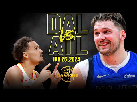 The Game Luka Doncic Dropped 73 Pts On The Hawks | January 26, 2024 | FreeDawkins