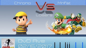Chrono (Ness) Vs Mnfst (Mario, Captain Falcon) - DvD Ave Losers