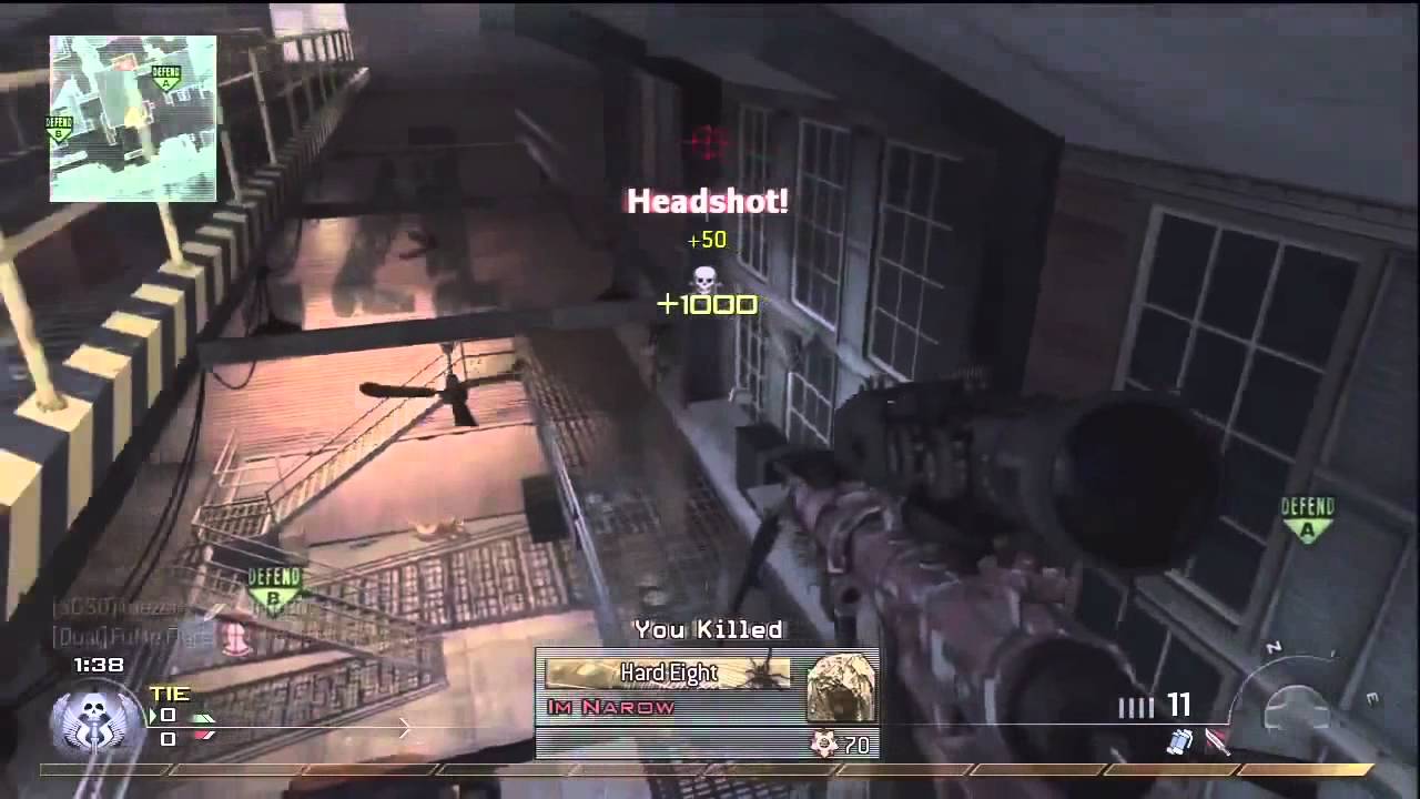 mw2 trickshot/feed mini montage - Imagine gaming