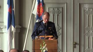 210. maanpuolustuskurssin avajaiset 15.09.2014