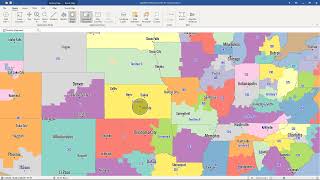 Creating Sales Territories at the US County Level