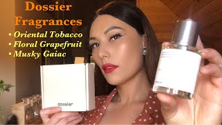 3 New Dossier Fragrances In My Collection