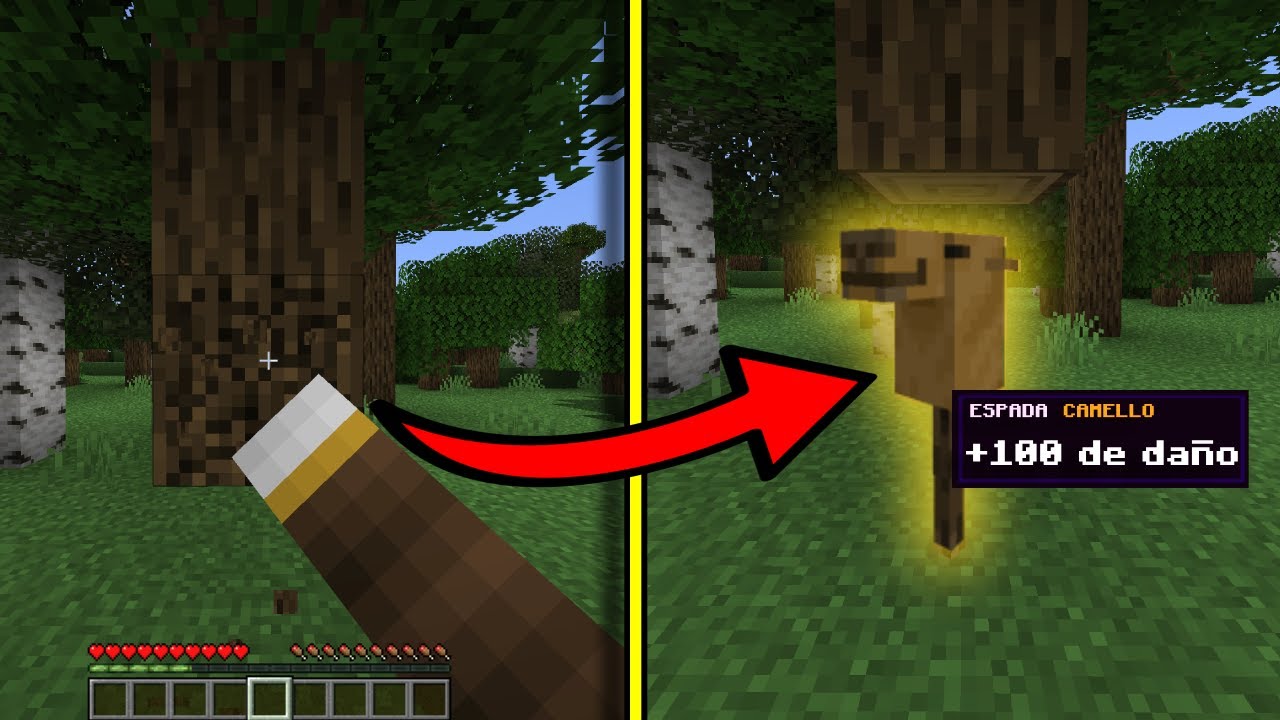 MINECRAFT pero todos los drops son ALEATORIOS - YouTube