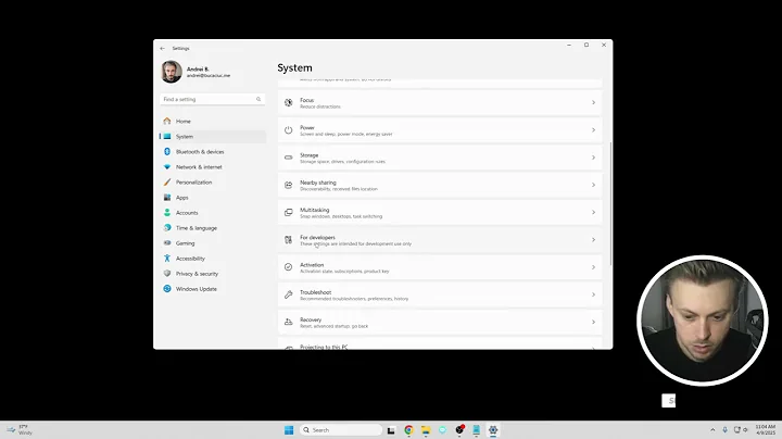 How to enable developer mode in Windows 11