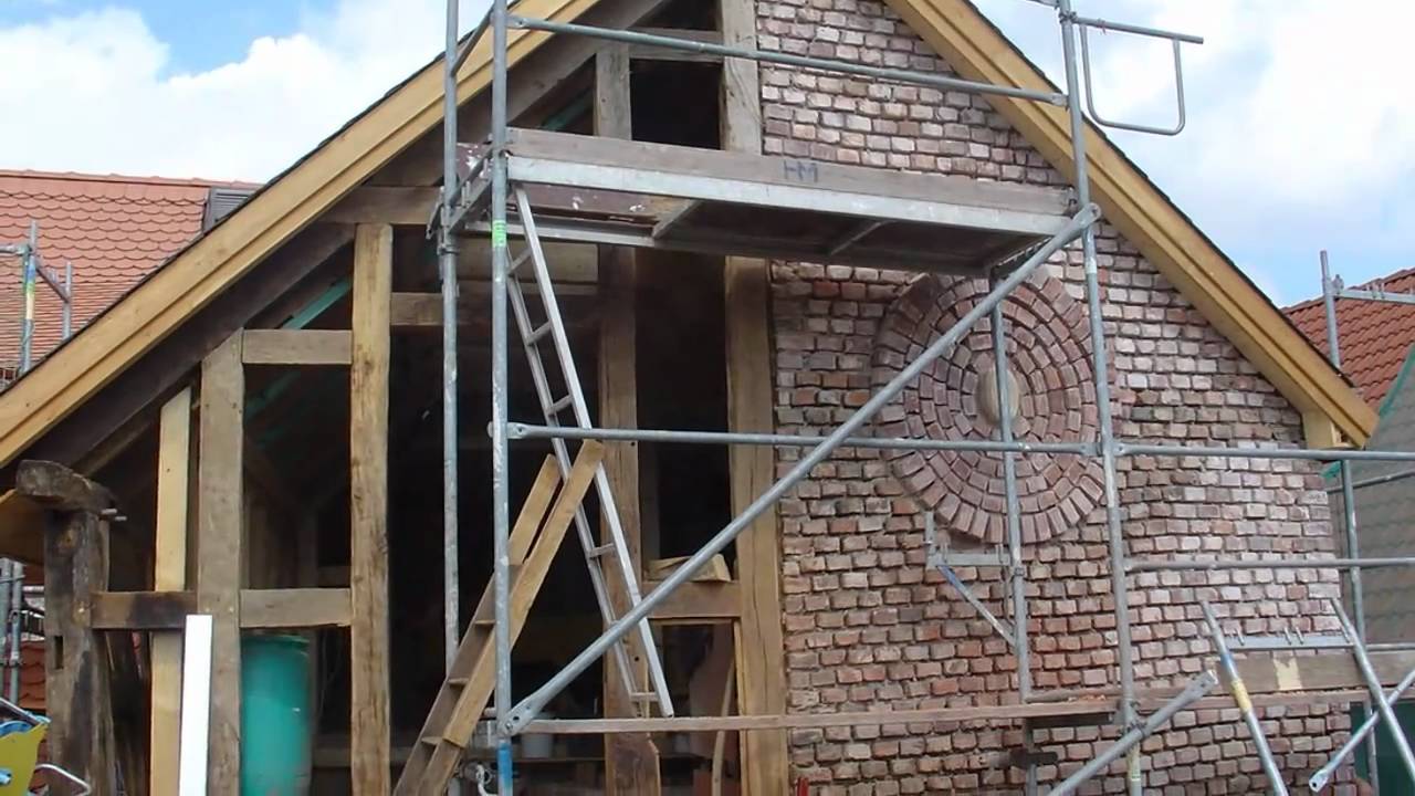 Fachwerk - Erhaltung statt Neubau - Dokumentation einer traditionellen ...