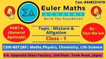 General Aptitude | CSIR NET | Numerical Ability | Maths / Physics / Chemistry / Life Science/ Part-I