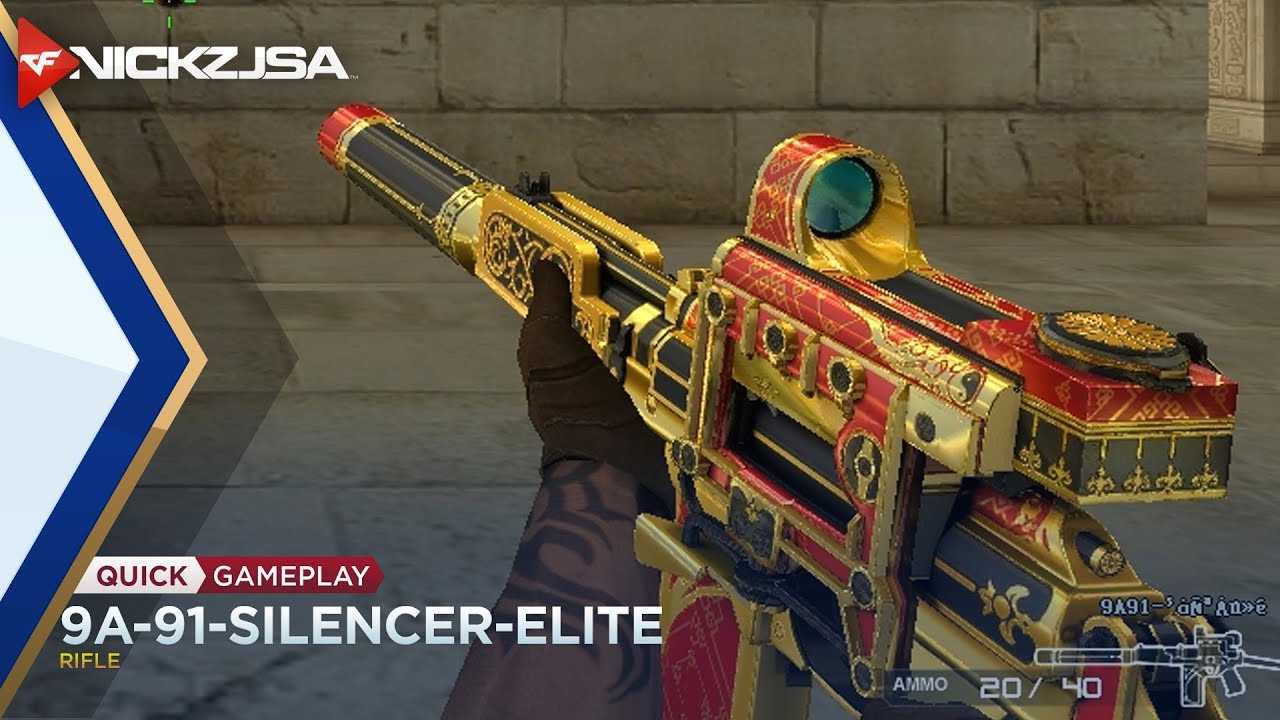 9a 91 Silencer Elite Crossfire China 20 Youtube