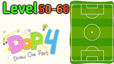 DOP 4 Draw One Part Level 51-60 Walkthrough Solution | dop 4 Level all 51-60 Solutions