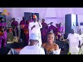 K1 DE ULTIMATE SPEAKING THE LANGUAGE OF MUSIC AT THE WEDDING RECEPTION OF ELIZABETH & FEMI IN LAGOS