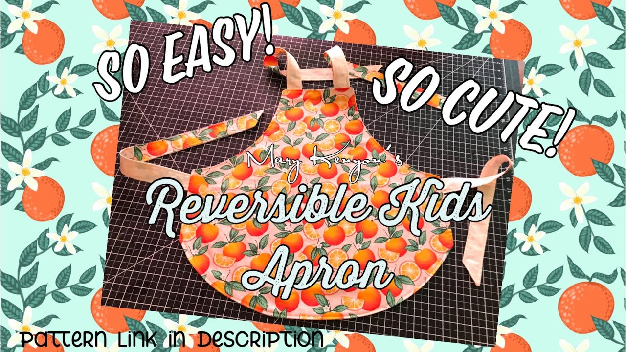 19 Adorable Apron Sewing Patterns for Kids & Adults