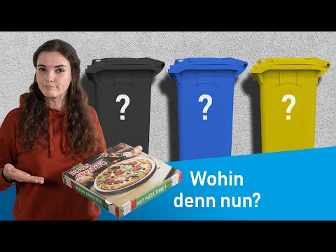 Video: Sollen Pizzakartons recycelt werden?