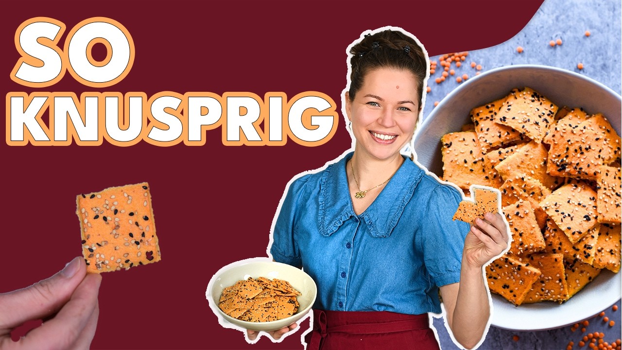 Knusprige Linsenchips selber machen – gesunder Protein-Snack (vegan)