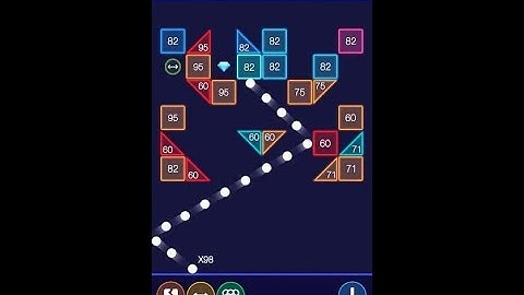 Bricks Breaker - Glow Balls - Gameplay (Android)