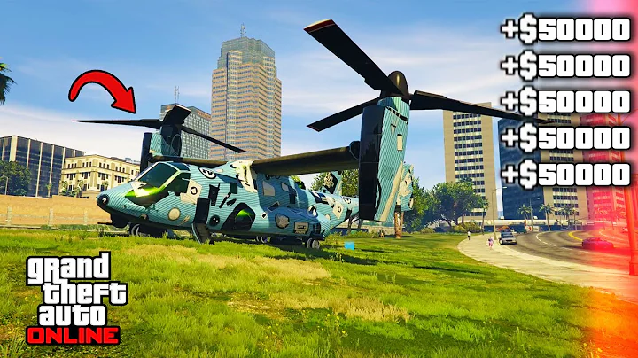 How To Make Money In GTA 5 Online With The Avenger (San Andreas Mercenaries Update)