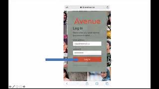 Avenue Login Instructions