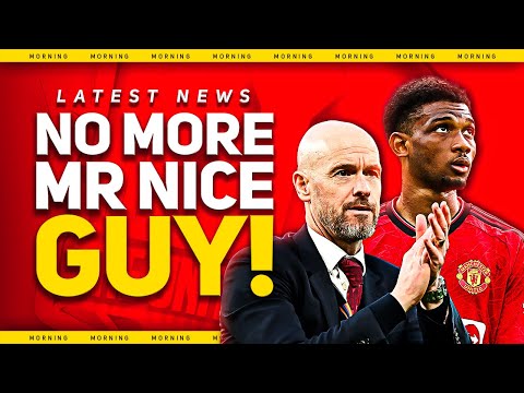 Ten Hag Shock Amad Admission! Amorim to United? Man Utd News