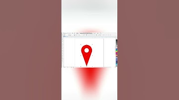 how to making location icon in coraldraw x7 #logodesign #coreldesign #designr #foryou #trendingvideo