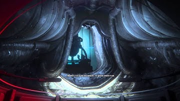Alien: Isolation™ Exploring the derelict.
