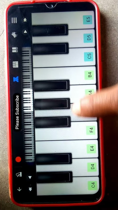 Meri Mehbooba piano tutorial #shorts