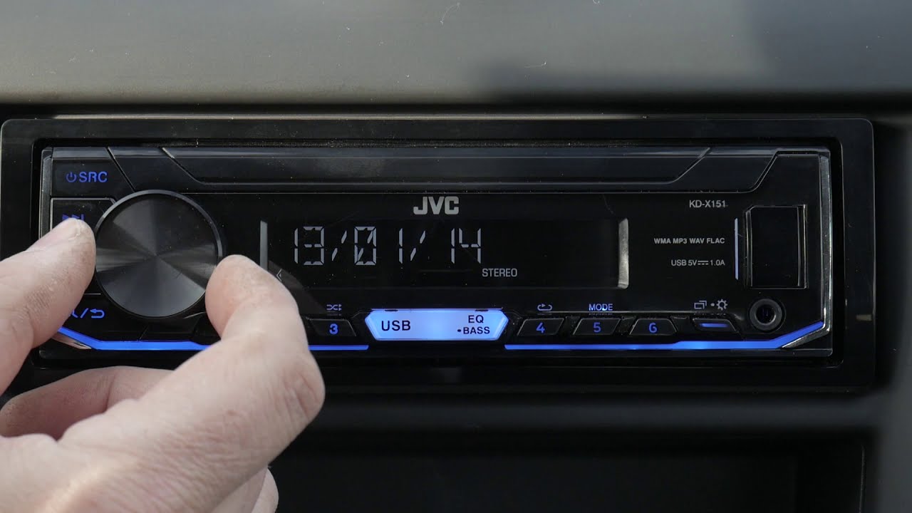 Настроить магнитолу jvc kd449