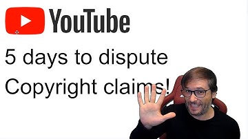 Only 5 days to dispute copyright claims (or lose revenue)