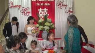 Đám cưới: Quang Huy - Hằng Nga 27/03/15 (P2)