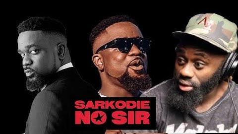 SARK ASKED 100 QUESTIONS? Sarkodie - No Sir (Audio Slide) REACTION!!!