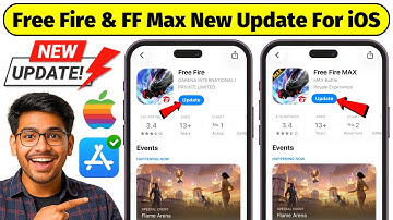 ⚡Free Fire & FF Max New Update For iPhone/iPad | How to Update Free Fire and Free Fire Max on iPhone