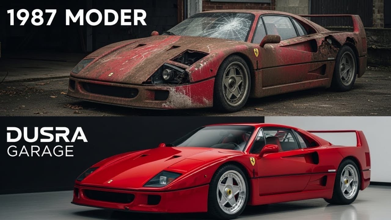 1987 Ferrari F40 | Purani Se New Tak | Full Restoration | Dusra Garage