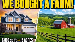 From 6,000 Sq Ft to 5 Acres: Our Crazy Boomer Farm Adventure (Technically I’m the only boomer😀)