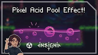 Creating a Bubbly Pixel Art Acid Pool in Unity