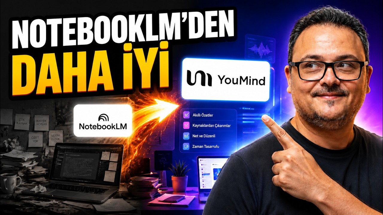 NotebookLM'in Yapamadıklarını Bu Araç Yapıyor: YouMind