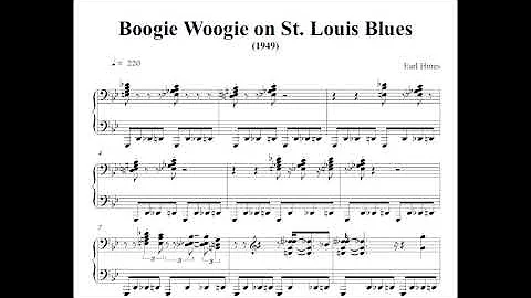 Earl Hines, Boogie Woogie on St. Louis Blues (Royal Jazz 1949)