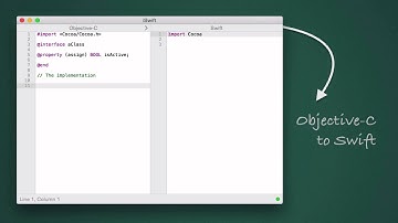 iSwift - Convert Objective-C to Swift