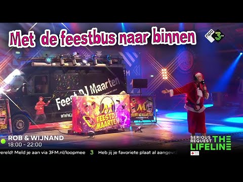 Feest DJ Maarten live bij Serious Request 2020 de Hollandse Avond #FeestDjMaarten #BmeBookings