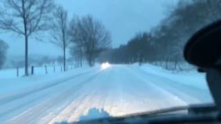 Schneesturm am 13.1.2017