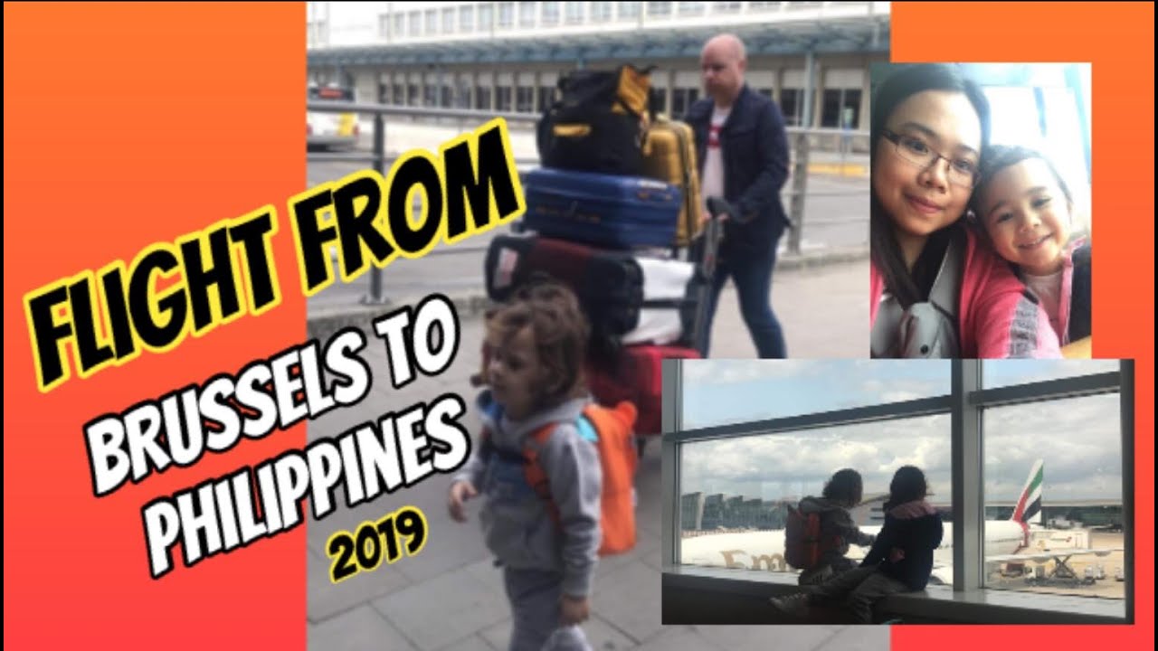 Flight from Brussels to Philippines 2019 SV Hansen YouTube