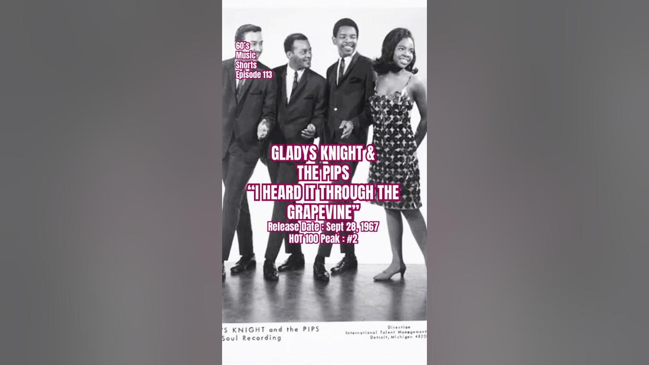 Gladys Knight & The Pips “I Heard It Through The Grapevine” #60s #music #shorts (Episode 113)