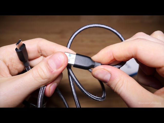 Anker Powerline+ USB Type C Cable,  USB C to USB 3 0 Cable 3ft  High Durability unboxing & test