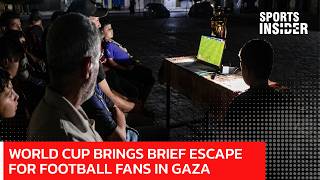 WATCH: Displaced Gazans Follow World Cup Matches Under Difficult Conditions | Sports Insider | AD1C