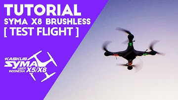 SYMA X8 Brushless Conversion Tutorial PART3 - Test Flight