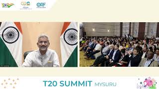 EAM: Virtual Townhall at the #T20 Summit in Mysuru