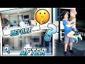 SURPRISING MY FIANCÉ! | Home Makeover: Garage Gym Edition