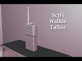 Blender 2.8: Modeling a SciFi Walkie Talkie