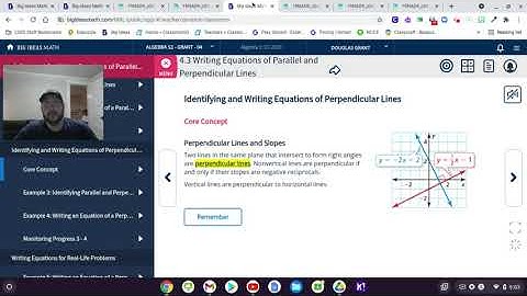 4.3 - Parallel and Perpendicular Lines ALG