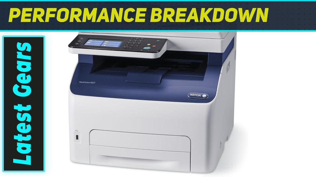 Xerox WorkCentre 6027/NI: Best Wireless Color Printer? - YouTube