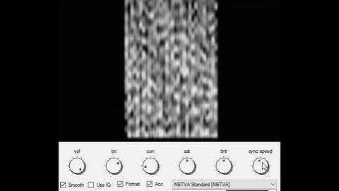 HAARP 32-line NBTV reception October 25, 2022 (manual sync)