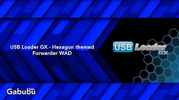 USB Loader GX - Hexagon themed - Forwarder WAD