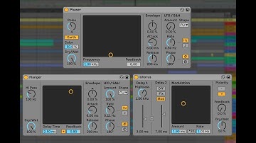 Getting Deep with Flanger, Phaser and Chorus - Ableton Live